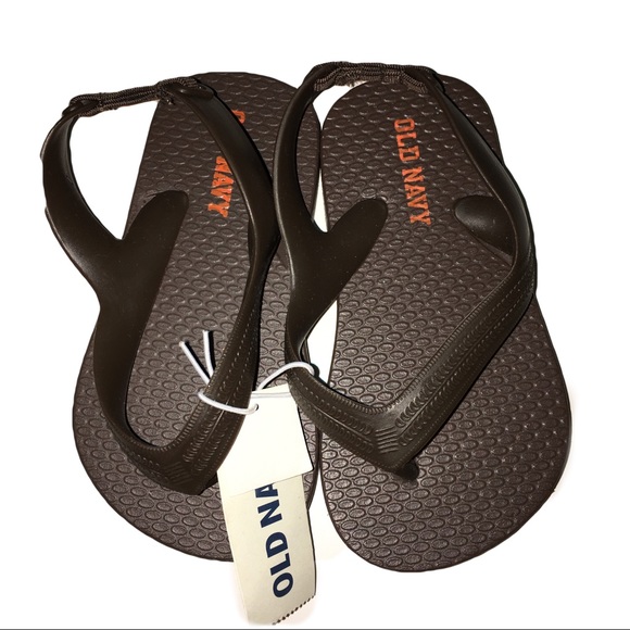 old navy flip flops with back strap